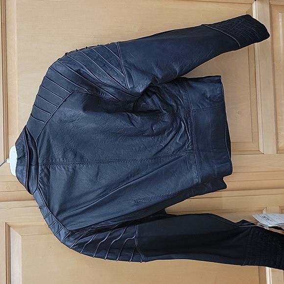 Vintage 80's lamb leather jacket - Picture 9 of 9